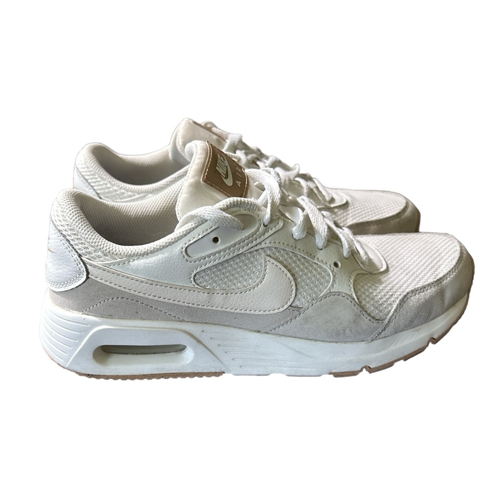 Nike White Cream Athletic Sneakers